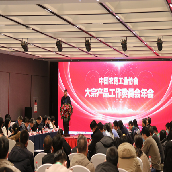 集團(tuán)董事長出席中國農(nóng)藥工業(yè)協(xié)會(huì)大宗產(chǎn)品協(xié)作組專業(yè)委員會(huì)年會(huì)并講話