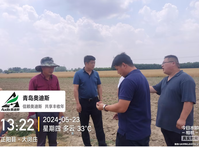 名譽董事長躬身入局下市場，田間地頭調(diào)研忙